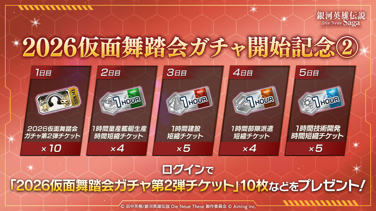 ログインボーナス内容